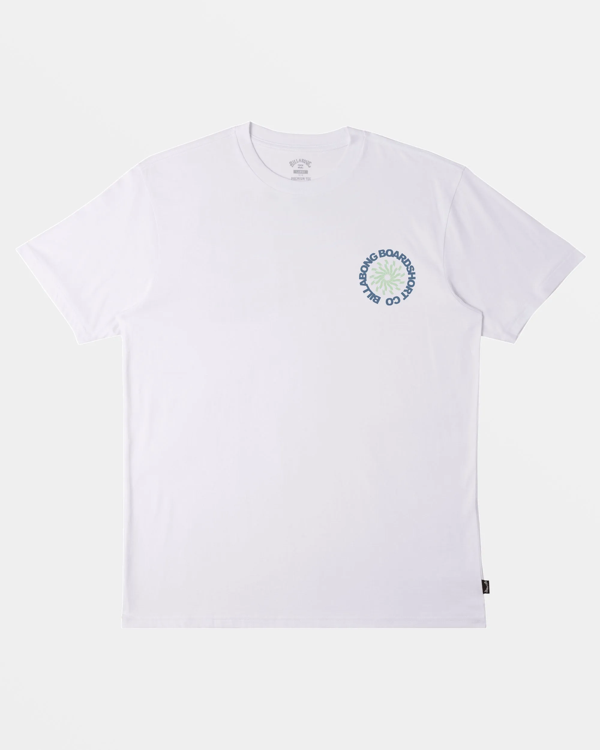 Whirlpool T-Shirt - White sold by Billabong product image thumbnail 2