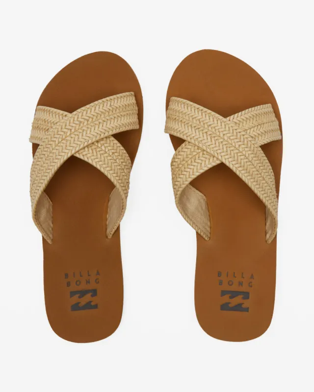 Avery Slider Sandals - White Cap sold by Billabong