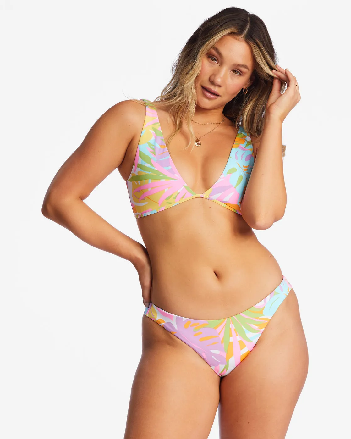Dreamland Reversible Tanga Bikini Bottoms - Multi sold by Billabong product image thumbnail 5