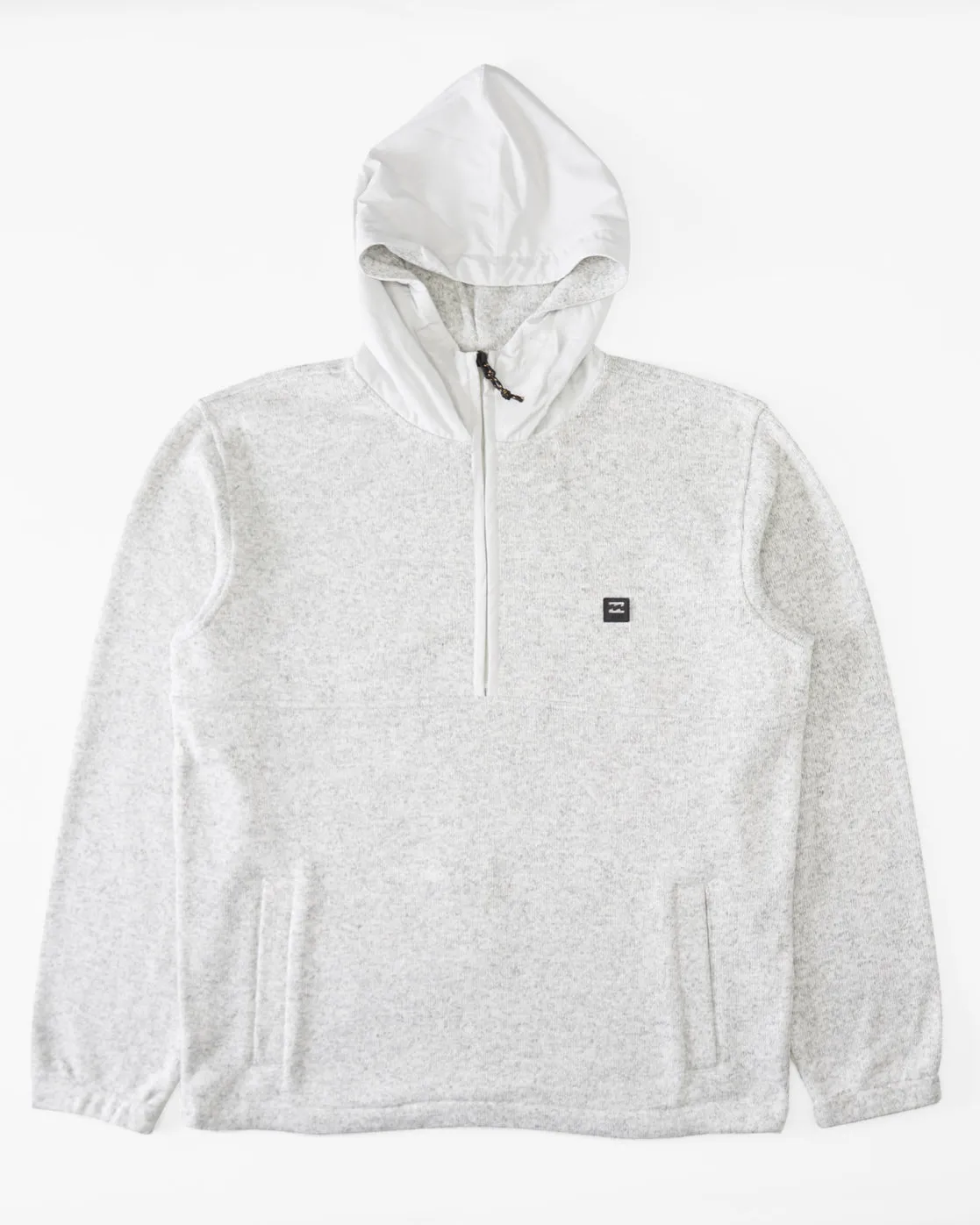 Boys Boundary Half-Zip Hooded Fleece - Grey Heather sold by Billabong