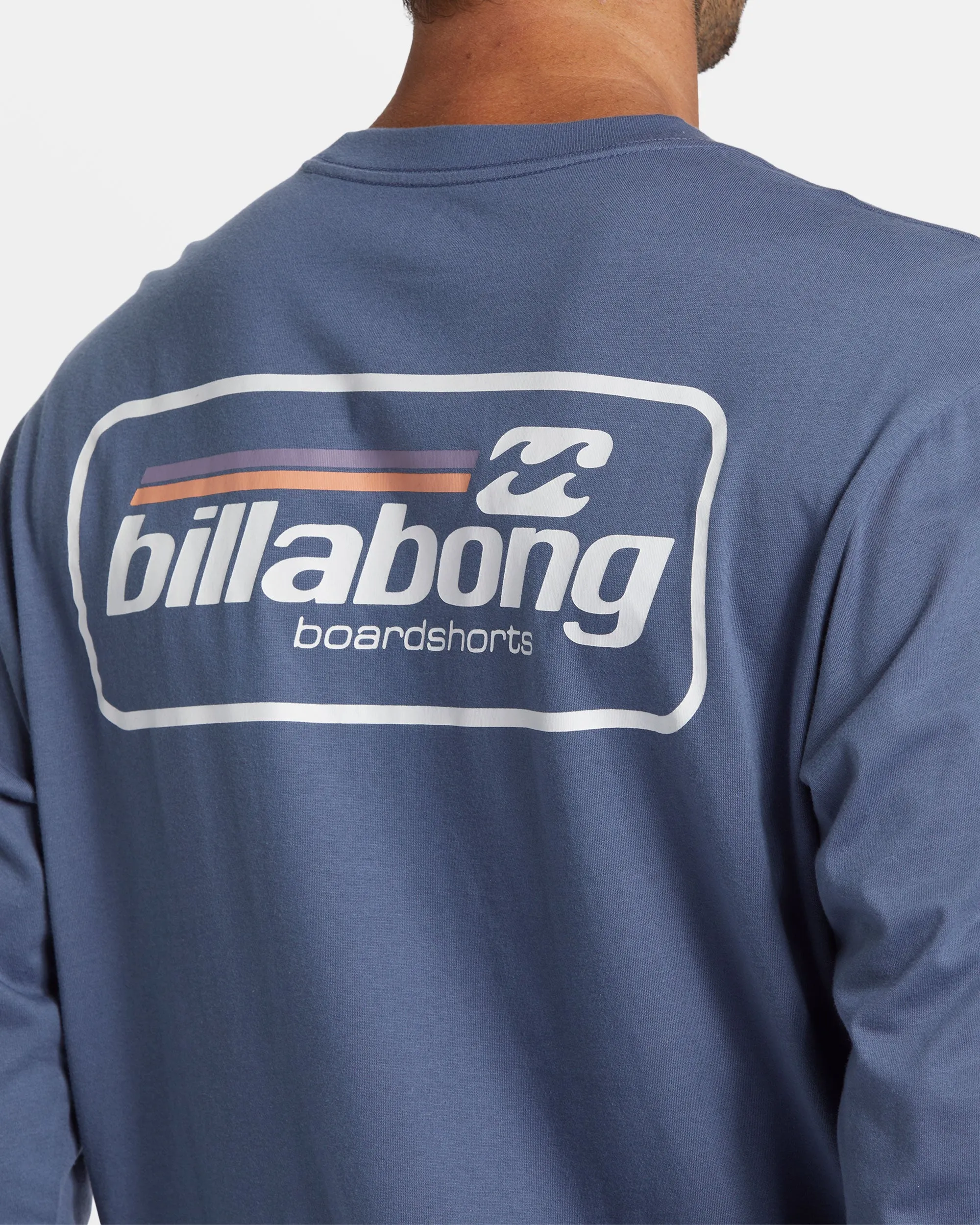 Walled Long Sleeve T-shirt - Slate Blue sold by Billabong product image thumbnail 3