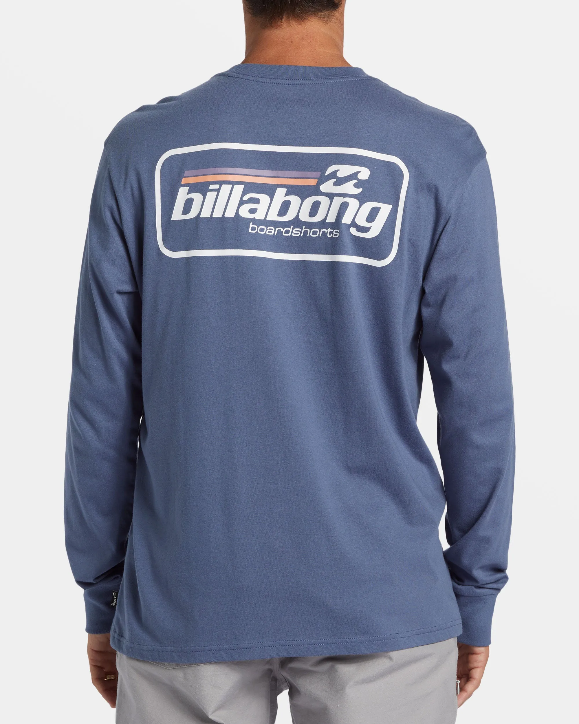 Walled Long Sleeve T-shirt - Slate Blue sold by Billabong
