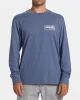 Walled Long Sleeve T-shirt - Slate Blue sold by Billabong