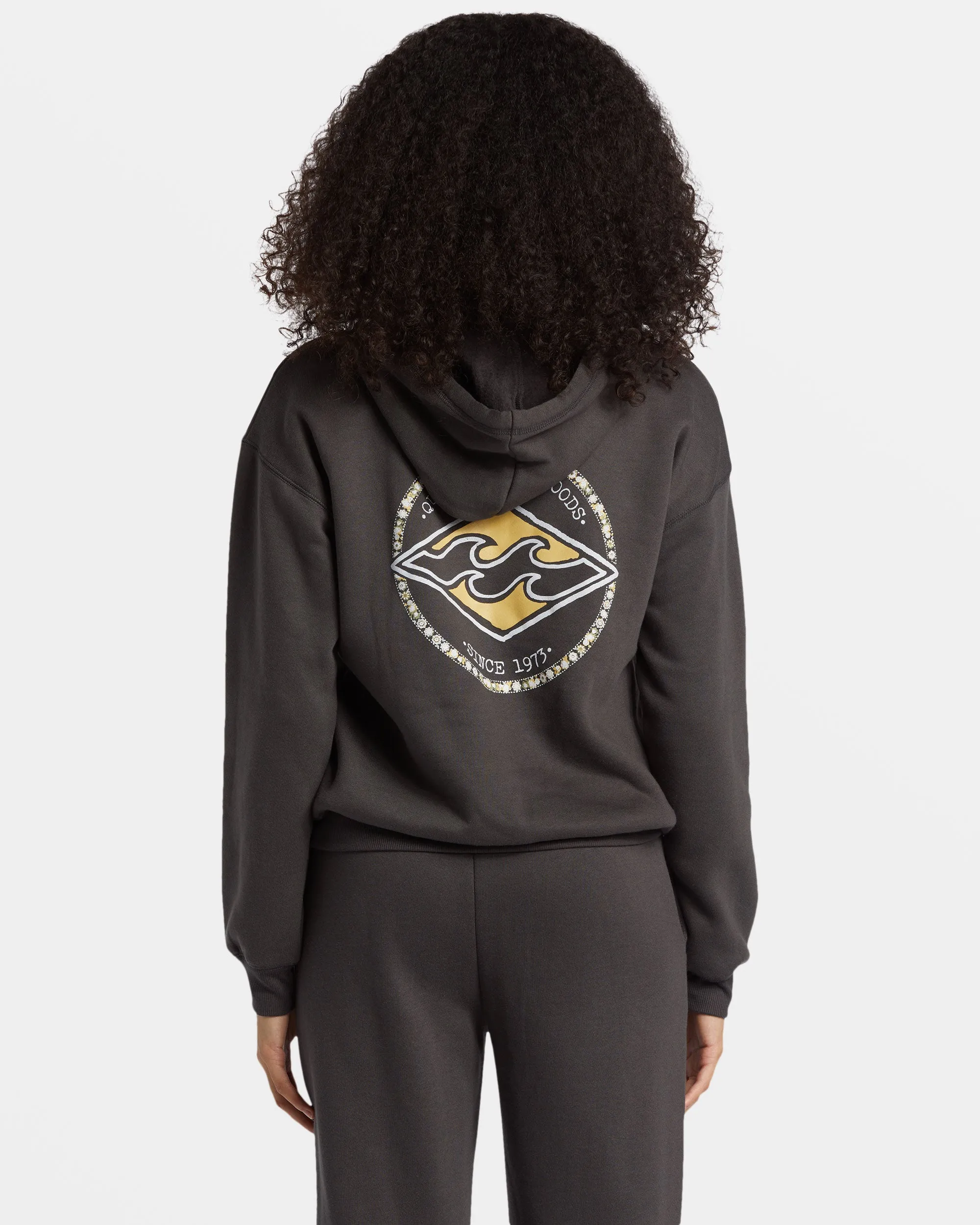 Circle Bloom Sweatshirt - Off Black sold by Billabong product image thumbnail 2