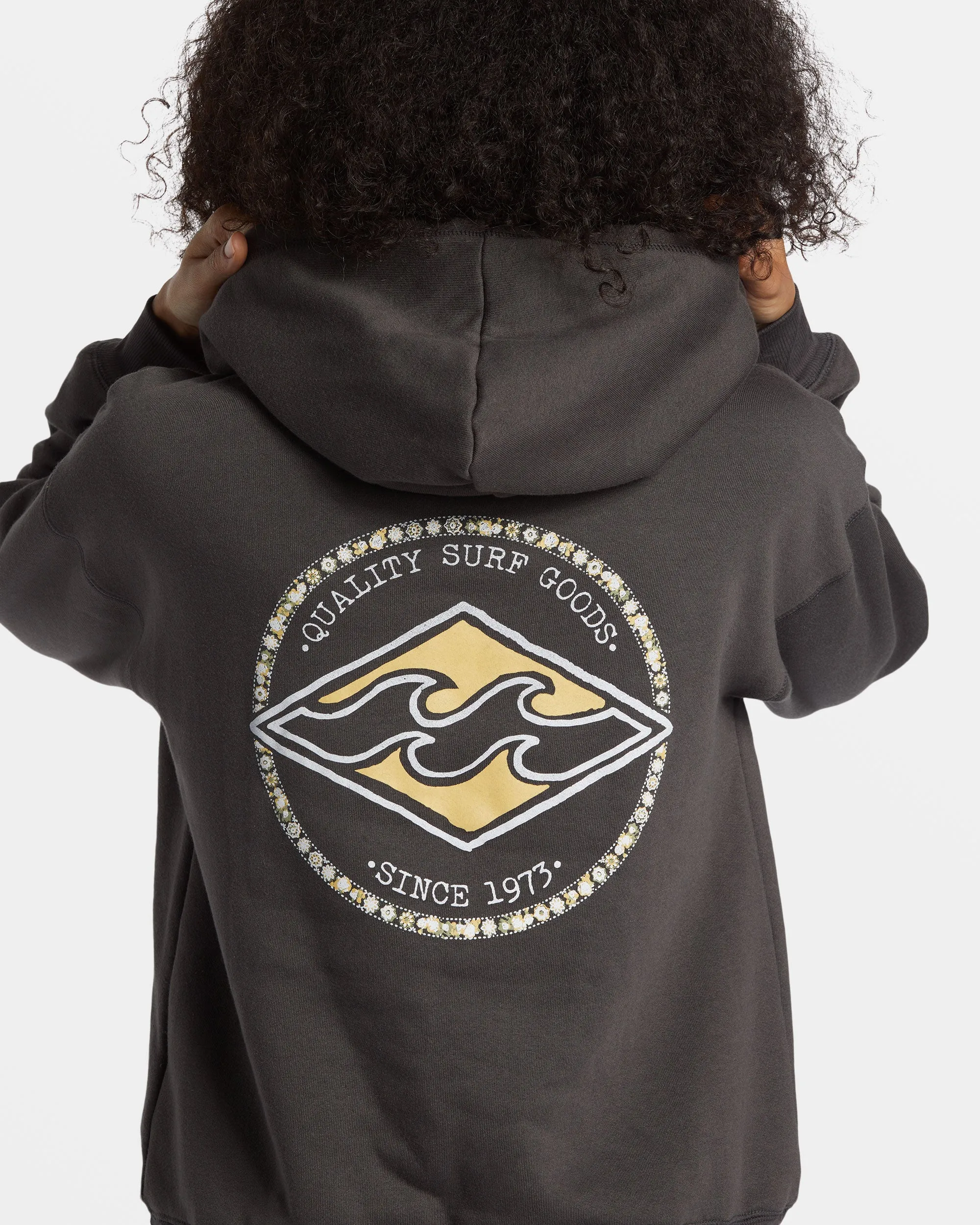 Circle Bloom Sweatshirt - Off Black sold by Billabong product image thumbnail 4