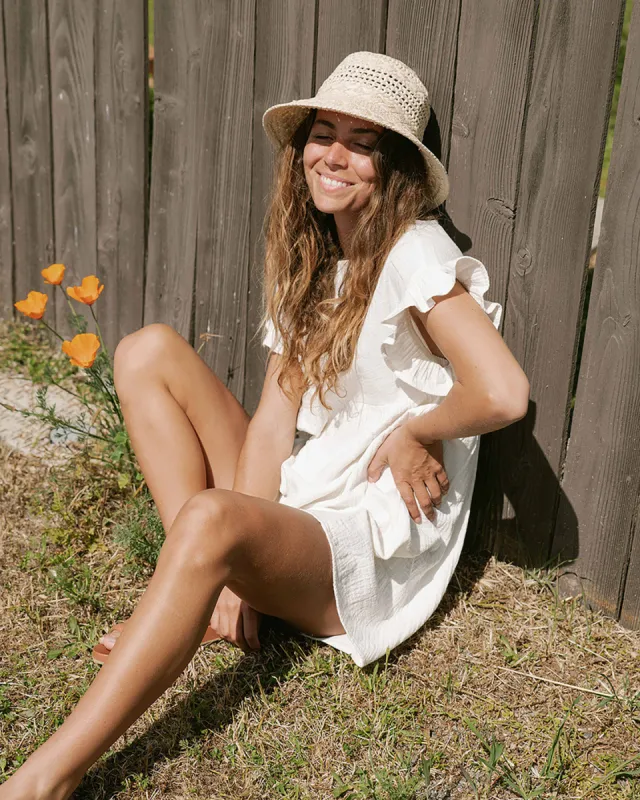 On The Sand Bucket Hat - Natural sold by Billabong