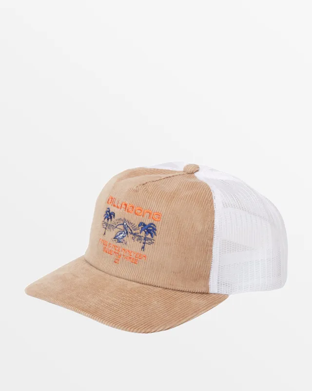 Lounge Trucker Hat - Tan sold by Billabong