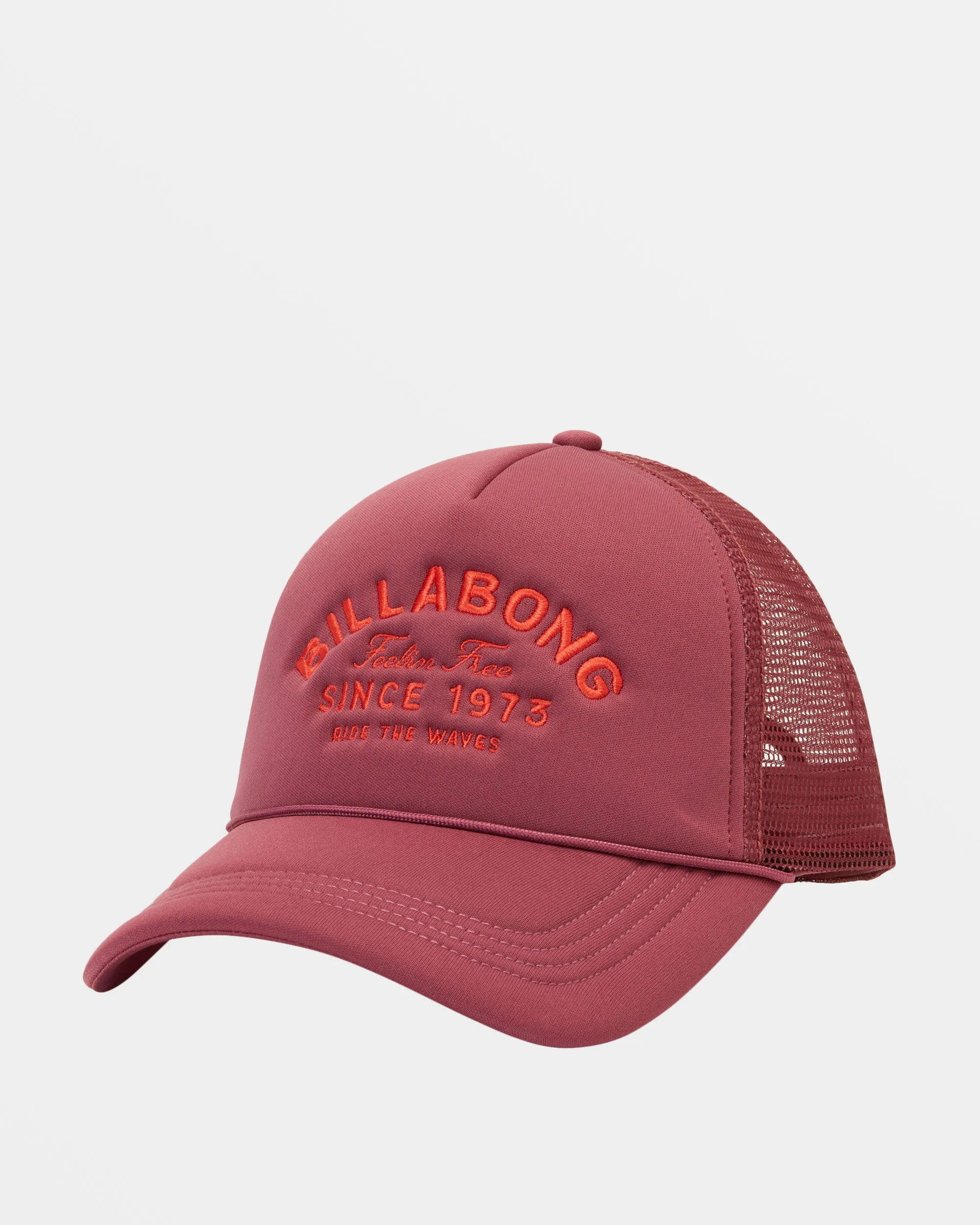 Across Waves Trucker Hat - Blackberry sold by Billabong product image thumbnail 3