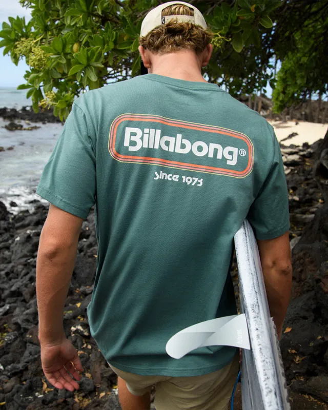 Walled T-Shirt - Sea Pine sold by Billabong