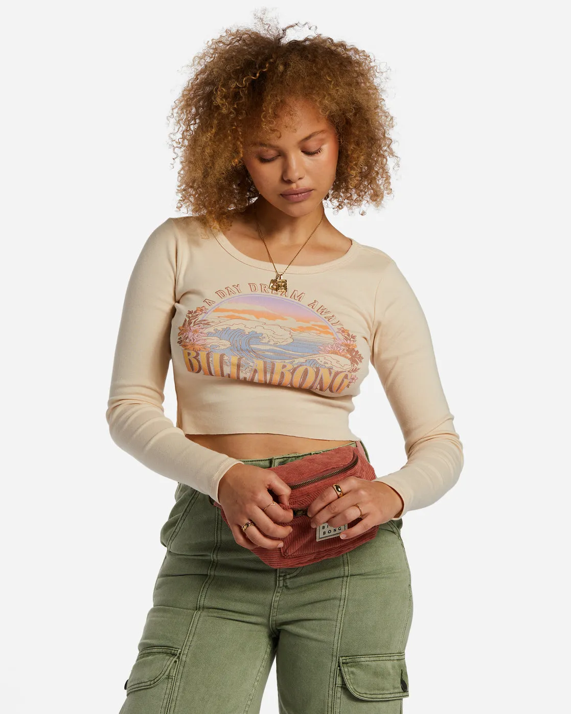 On My Bum Waist Pack - Rose Dawn sold by Billabong