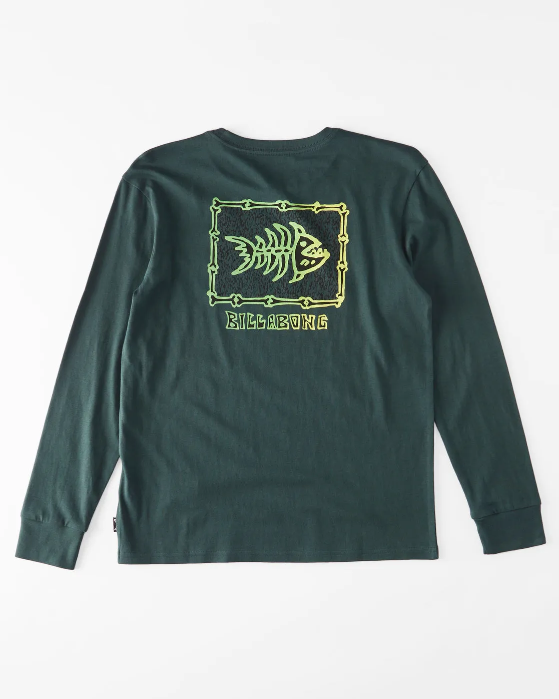 Boys Sharky Long Sleeve T-Shirt - Dark Forest sold by Billabong