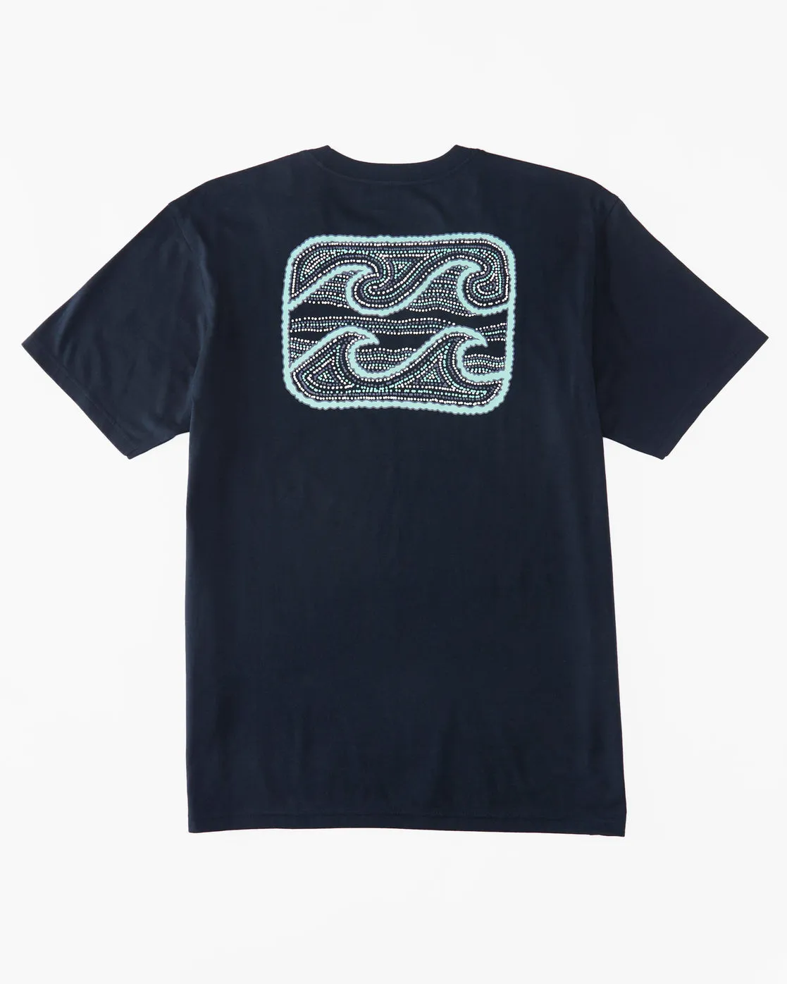 Crayon Wave T-Shirt - Navy sold by Billabong product image thumbnail 4