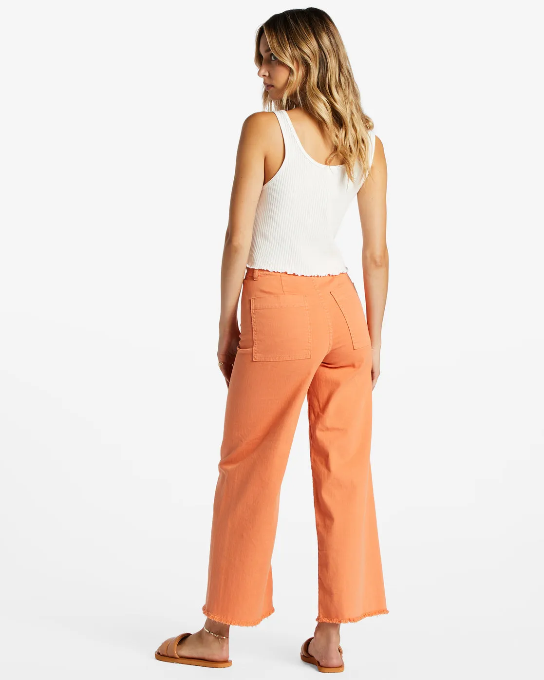 Free Fall High-Waist Pants - Orange Kiss sold by Billabong product image thumbnail 5