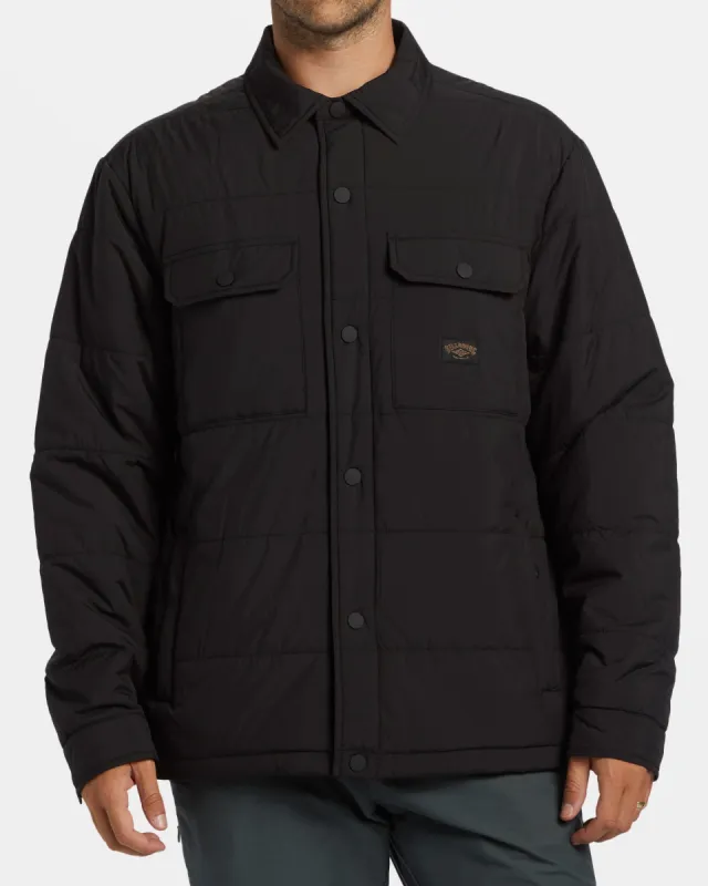 Montana Buttoned Jacket - Black sold by Billabong