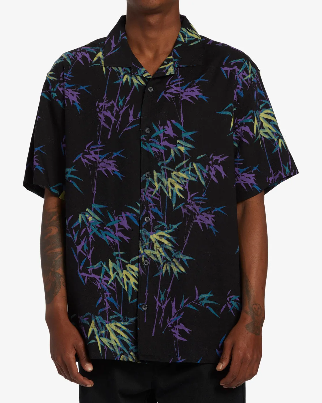 Sundays Vacay Short Sleeve Shirt - Washed Violet sold by Billabong product image thumbnail 2