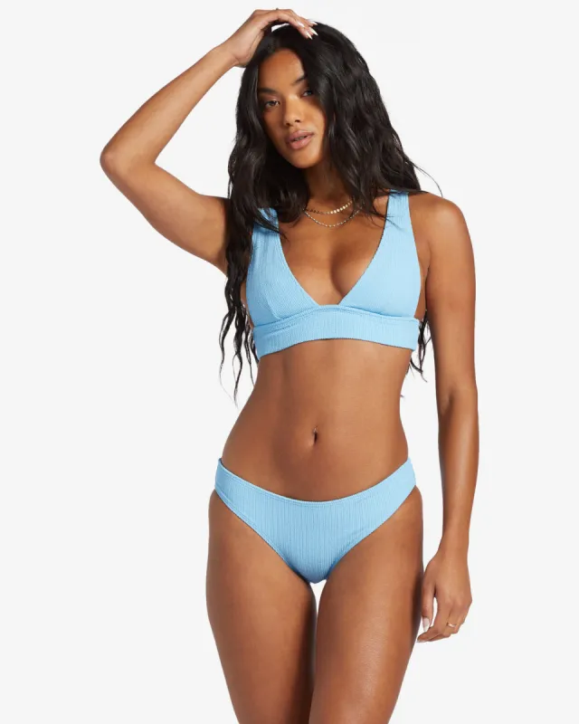 Sunrays Remi Plunge Bikini Top - Blue Dream sold by Billabong