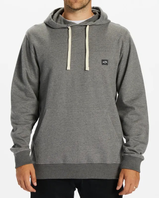 All Day Hoodie - Dark Grey Heather sold by Billabong