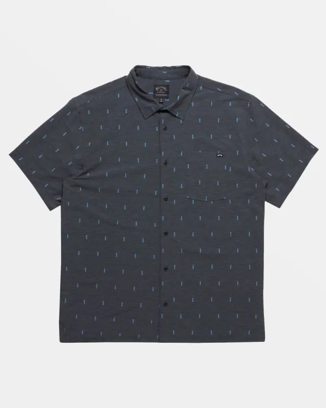 A/Div Surftrek Trail Short Sleeve Shirt - Navy made by Billabong