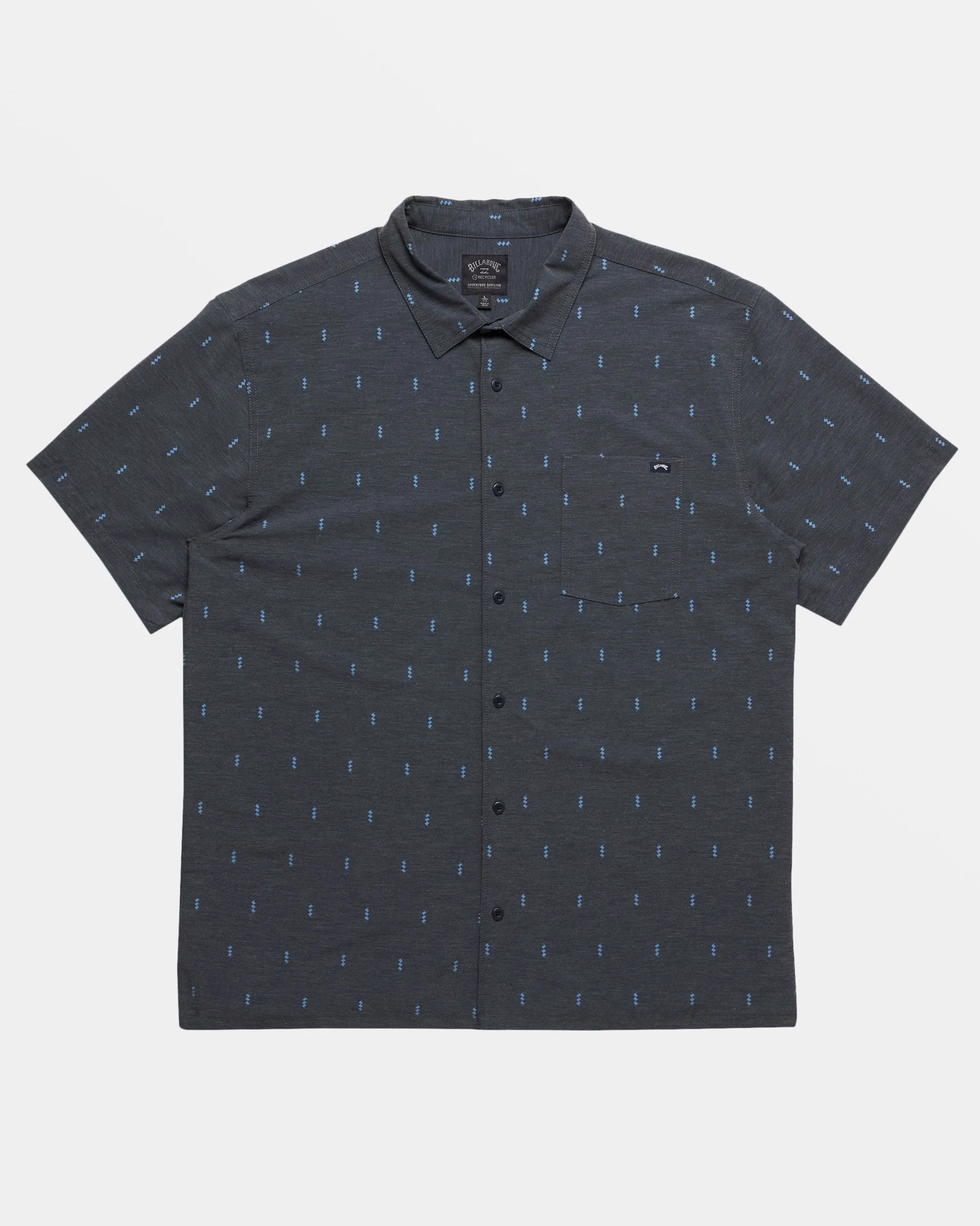 A/Div Surftrek Trail Short Sleeve Shirt - Navy sold by Billabong