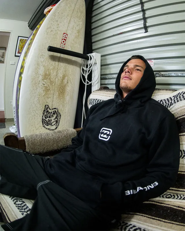 Bracket Pullover Sweatshirt - Black made by Billabong