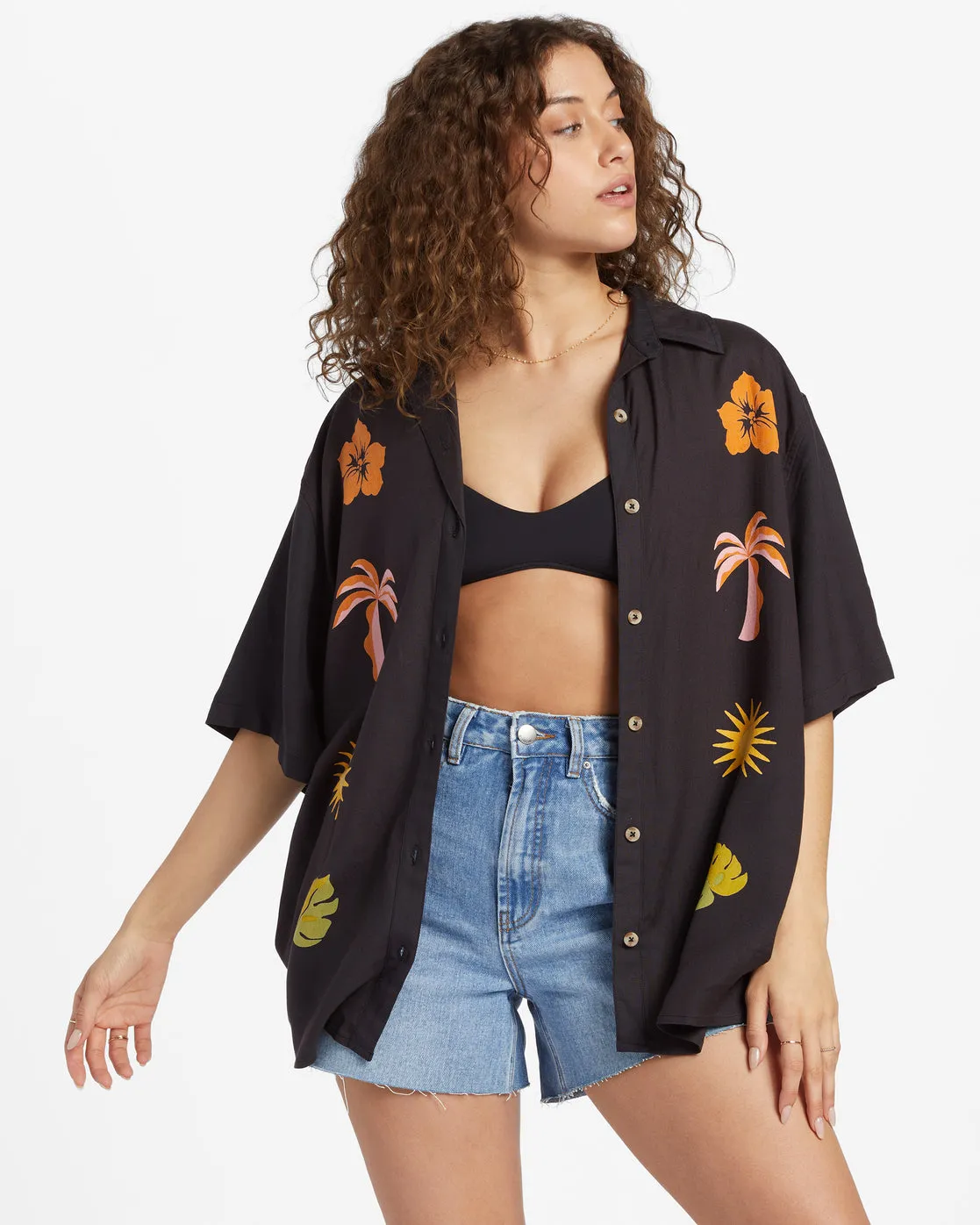 On Vacation Shirt - Black Sands sold by Billabong product image thumbnail 2