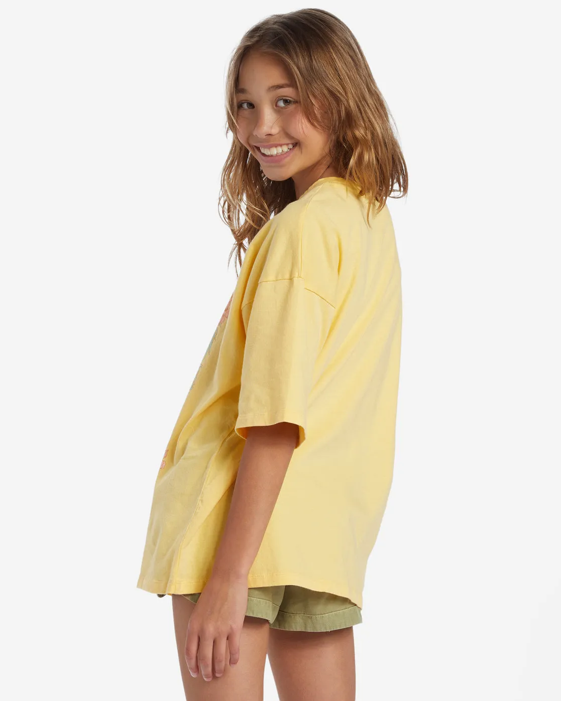Girls Lost In Bliss T-Shirt - Honeysuckle sold by Billabong product image thumbnail 3