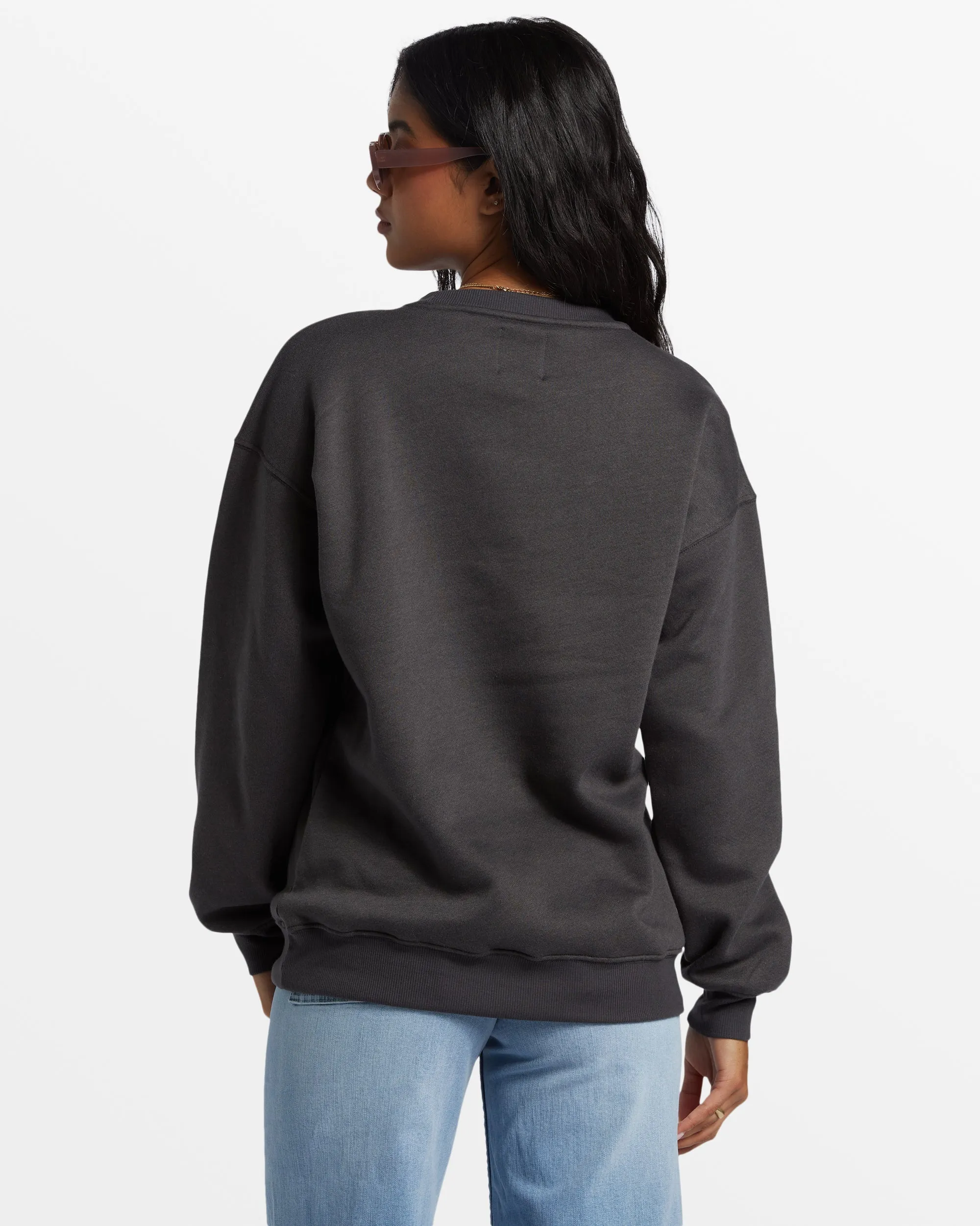 Waves Are Calling Crew Neck Sweatshirt - Off Black sold by Billabong product image thumbnail 2