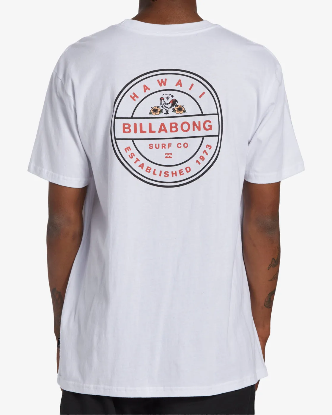 Rotor Hawaii T-Shirt - White sold by Billabong