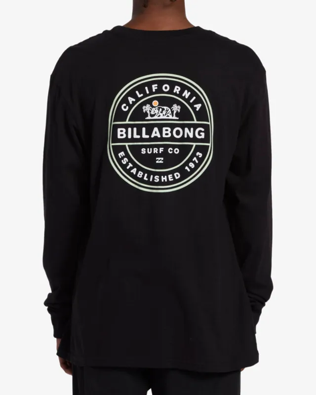 Rotor California Long Sleeve T-Shirt - Black sold by Billabong
