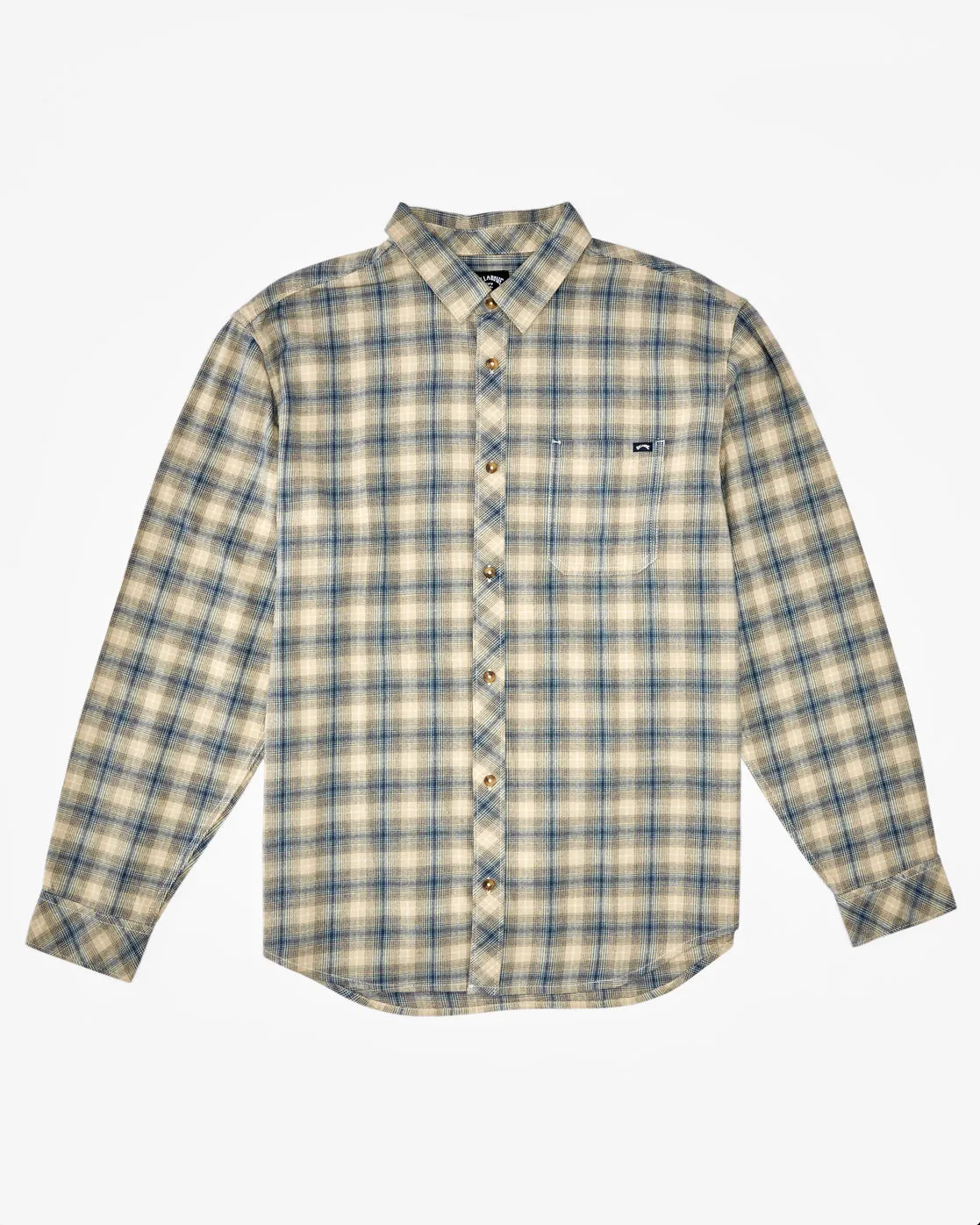 Coastline Flannel Long Sleeve Shirt - North Sea sold by Billabong product image thumbnail 5