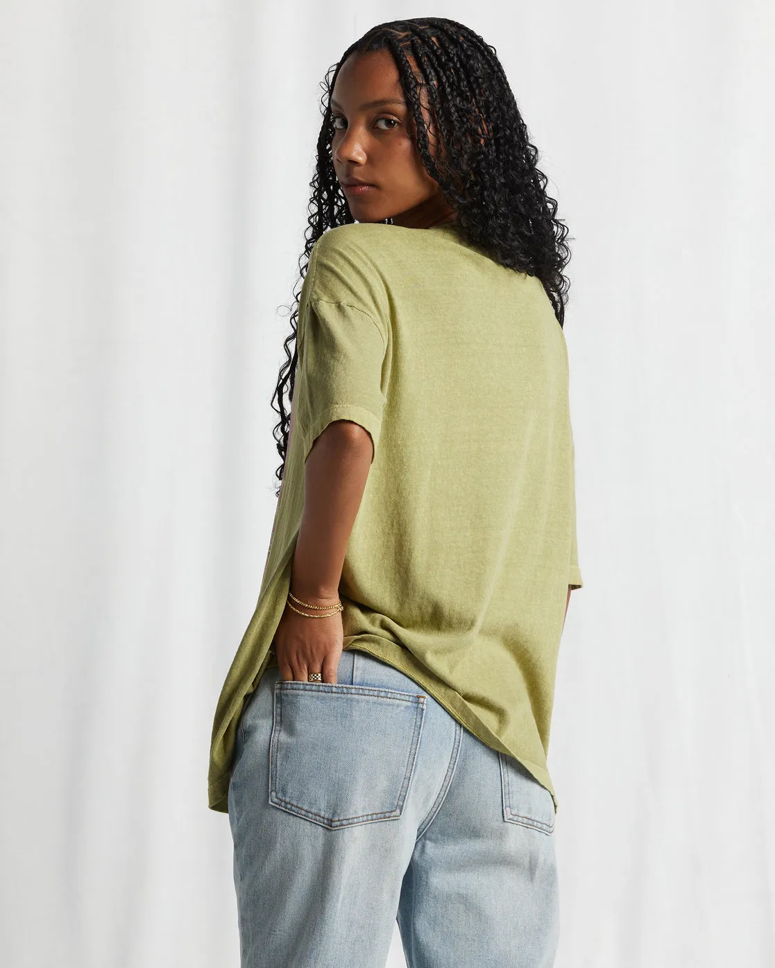 Kissed By The Moonlight T-Shirt - Avocado sold by Billabong product image thumbnail 3