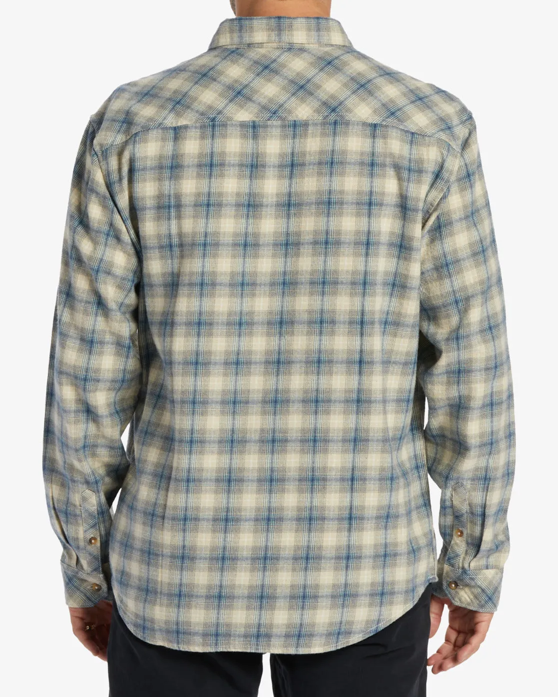 Coastline Flannel Long Sleeve Shirt - North Sea sold by Billabong product image thumbnail 3