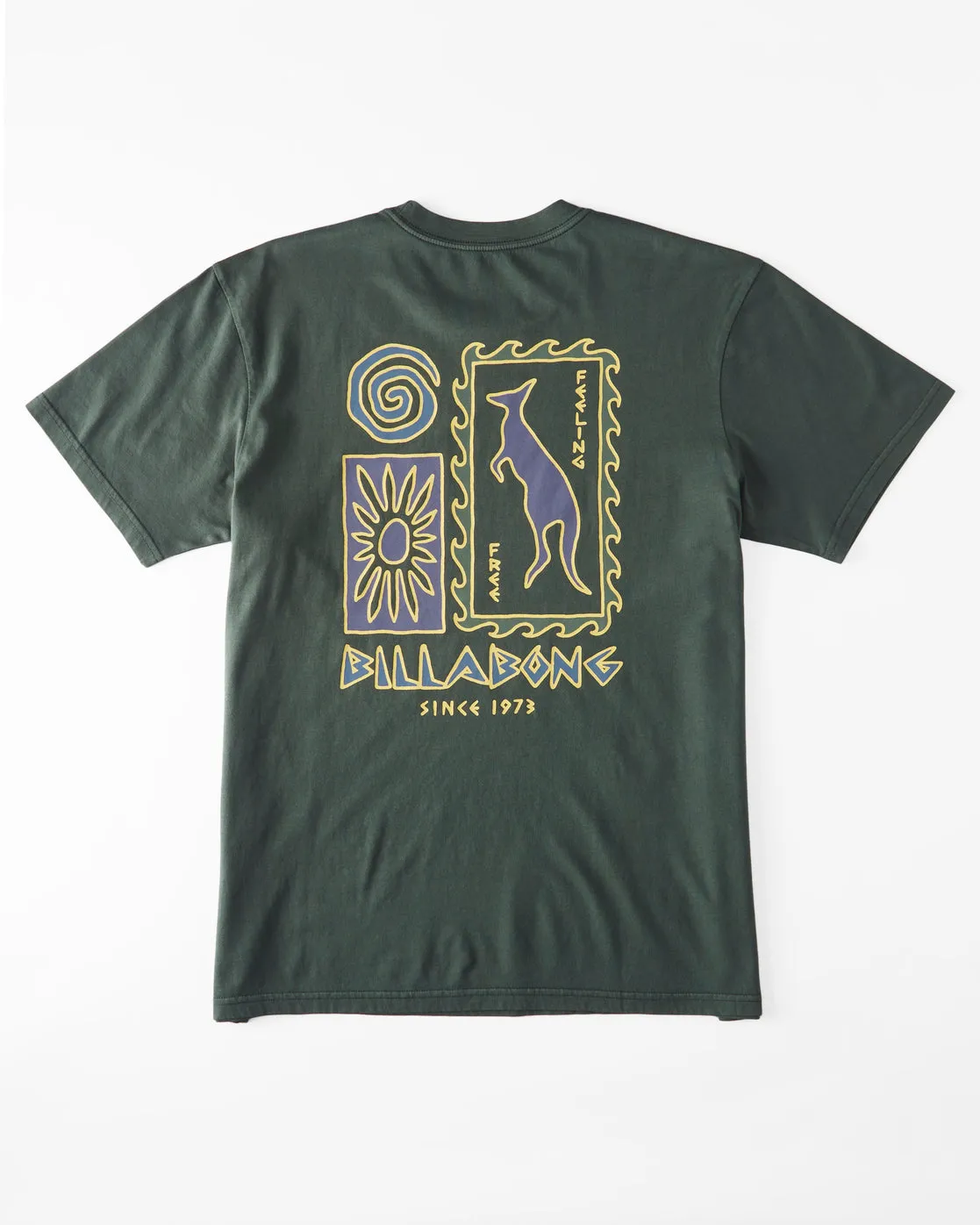 Boys 2-7 Austral Short Sleeve T-Shirt - Dark Forest sold by Billabong