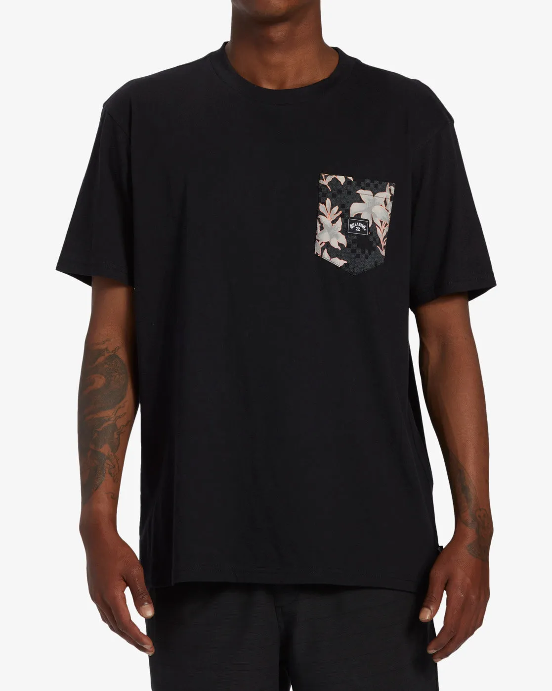 Team Pocket T-Shirt - Black sold by Billabong
