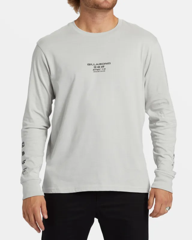 Spec 73 Long Sleeve T-shirt - Silver sold by Billabong