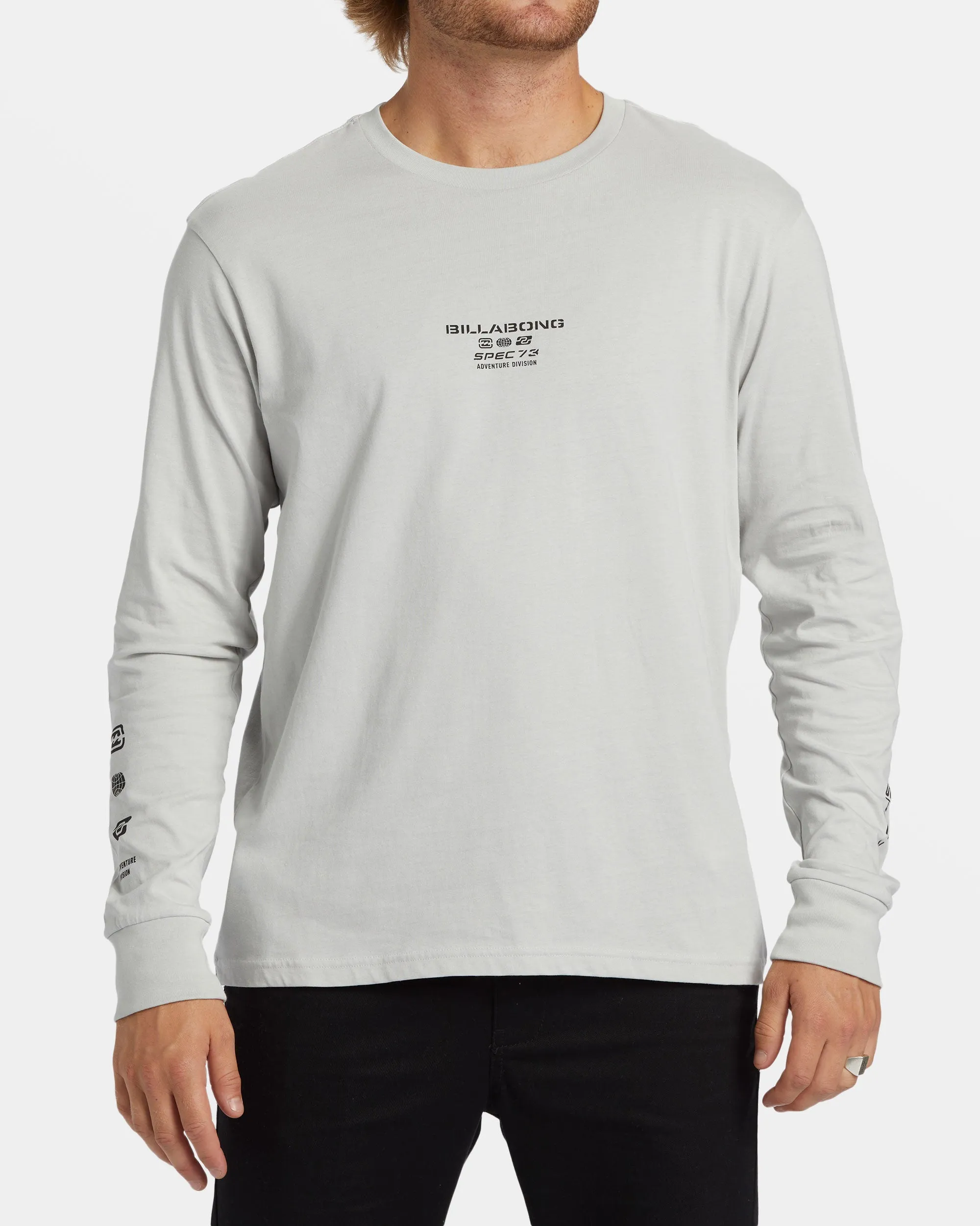 Spec 73 Long Sleeve T-shirt - Silver sold by Billabong