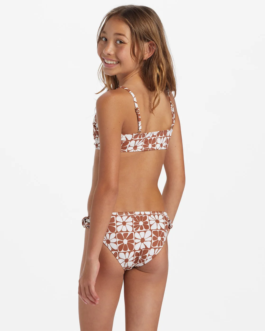 Girls A Flower For You Trilet Set Bikini Set - Golden Brown sold by Billabong product image thumbnail 3