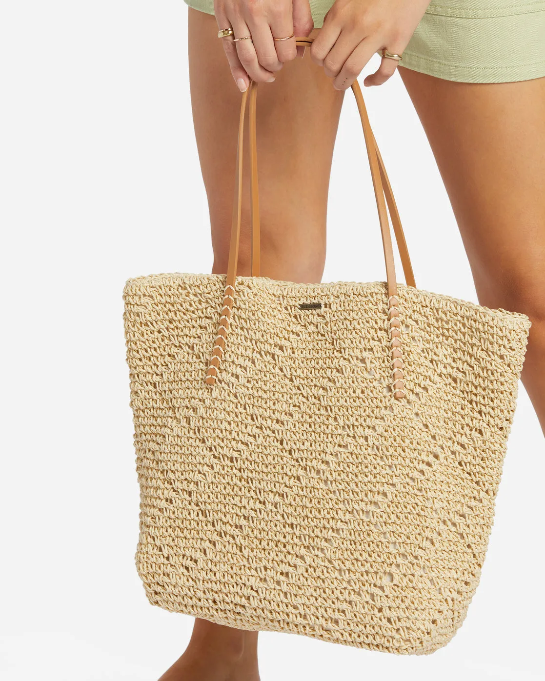 Perfect Find Straw Purse - Natural sold by Billabong product image thumbnail 3