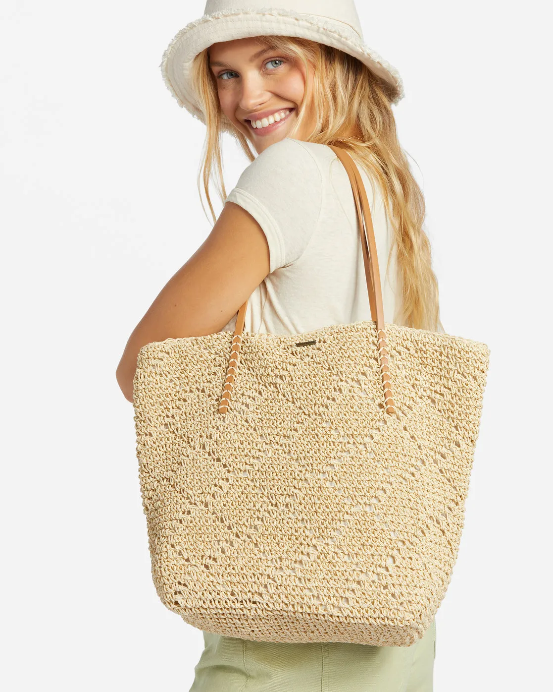 Perfect Find Straw Purse - Natural sold by Billabong