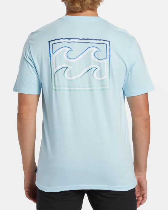 Crayon Wave T-Shirt - Coastal sold by Billabong