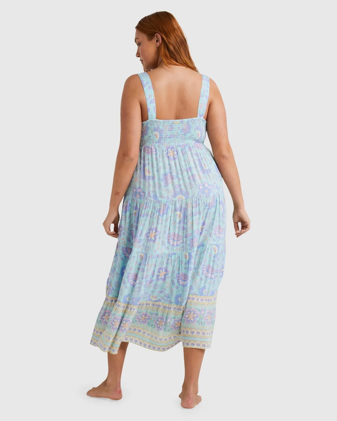 Hideaway Shine On Midi Dress - Mint sold by Billabong product image thumbnail 4