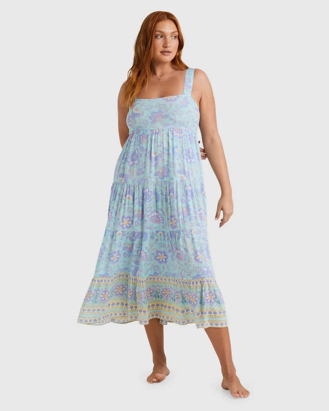 Hideaway Shine On Midi Dress - Mint sold by Billabong product image thumbnail 2