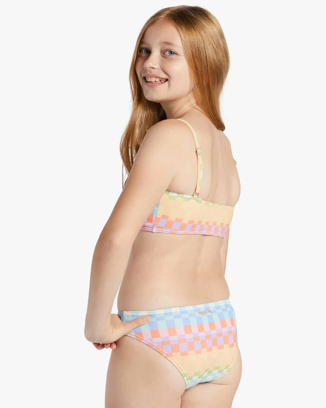 Girls Paradise Check Two Piece Trilet Bikini Set - Multi sold by Billabong product image thumbnail 3
