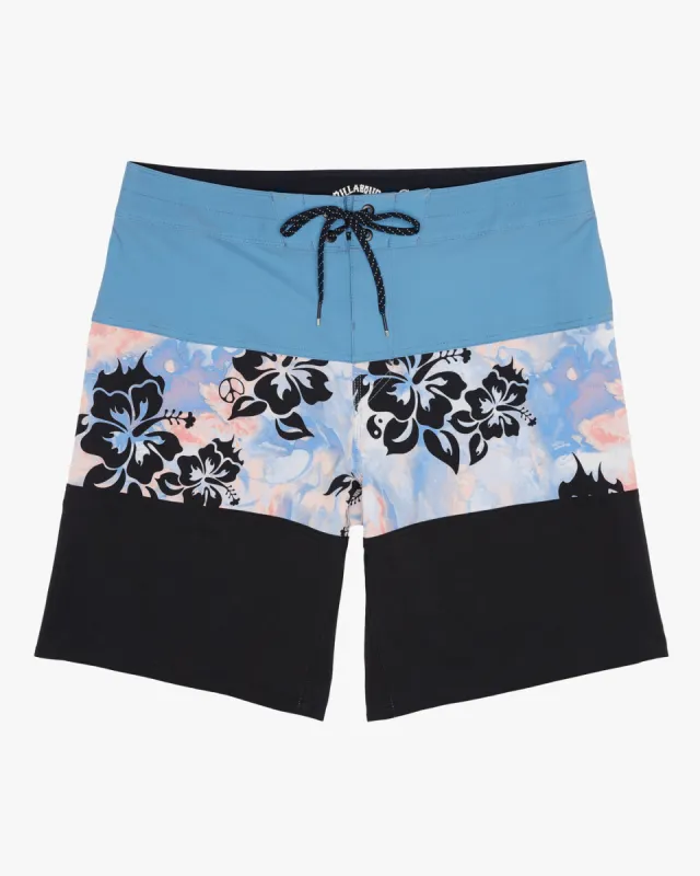Tribong Pro 18" Boardshorts - Blue sold by Billabong