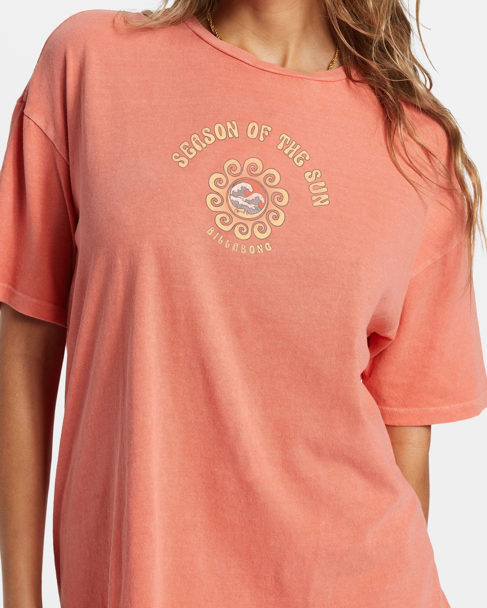 Its The Season T-Shirt - Papaya sold by Billabong product image thumbnail 4