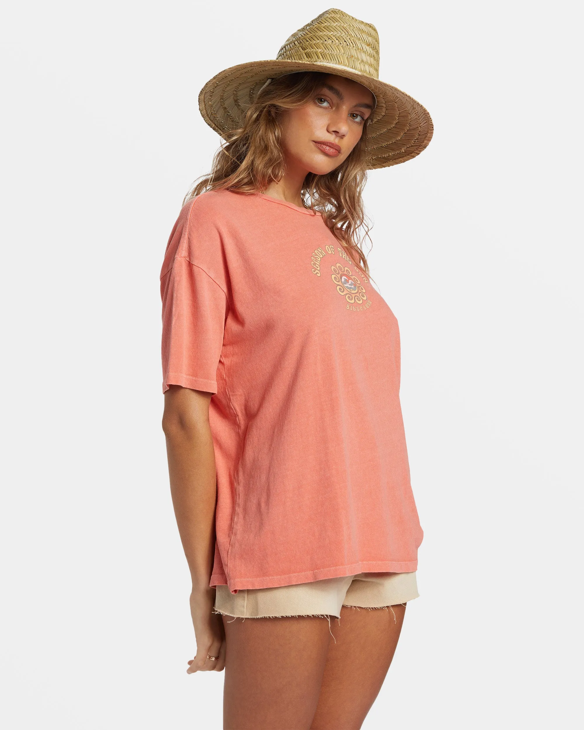 Its The Season T-Shirt - Papaya sold by Billabong product image thumbnail 3