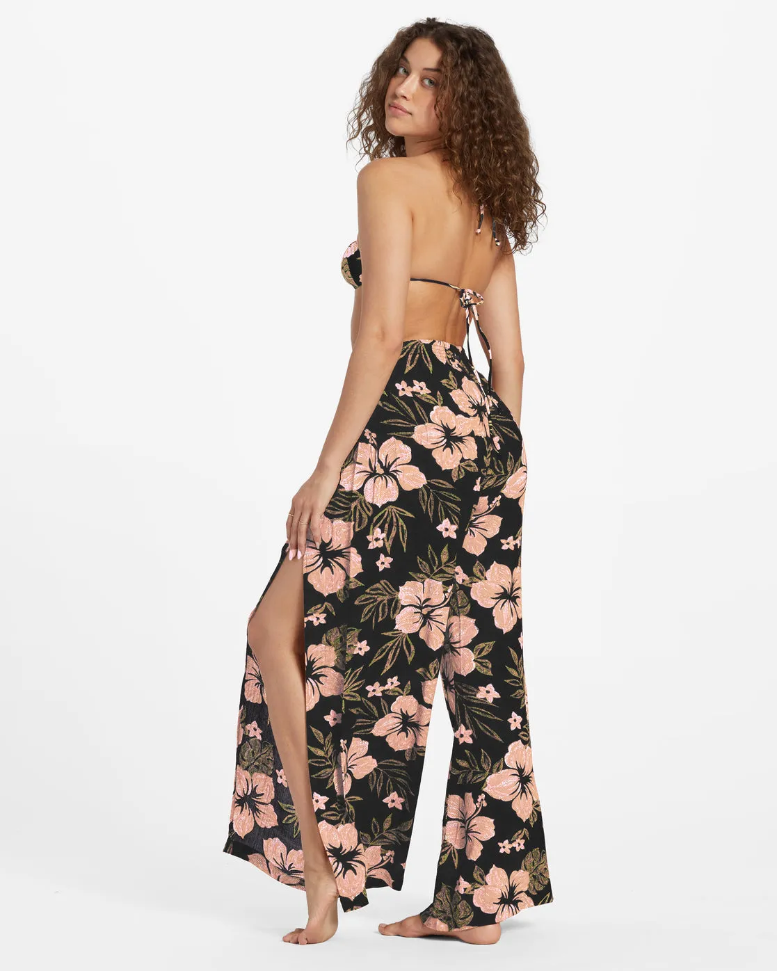 Split Spirit Floral Pants - Black Sands sold by Billabong product image thumbnail 3