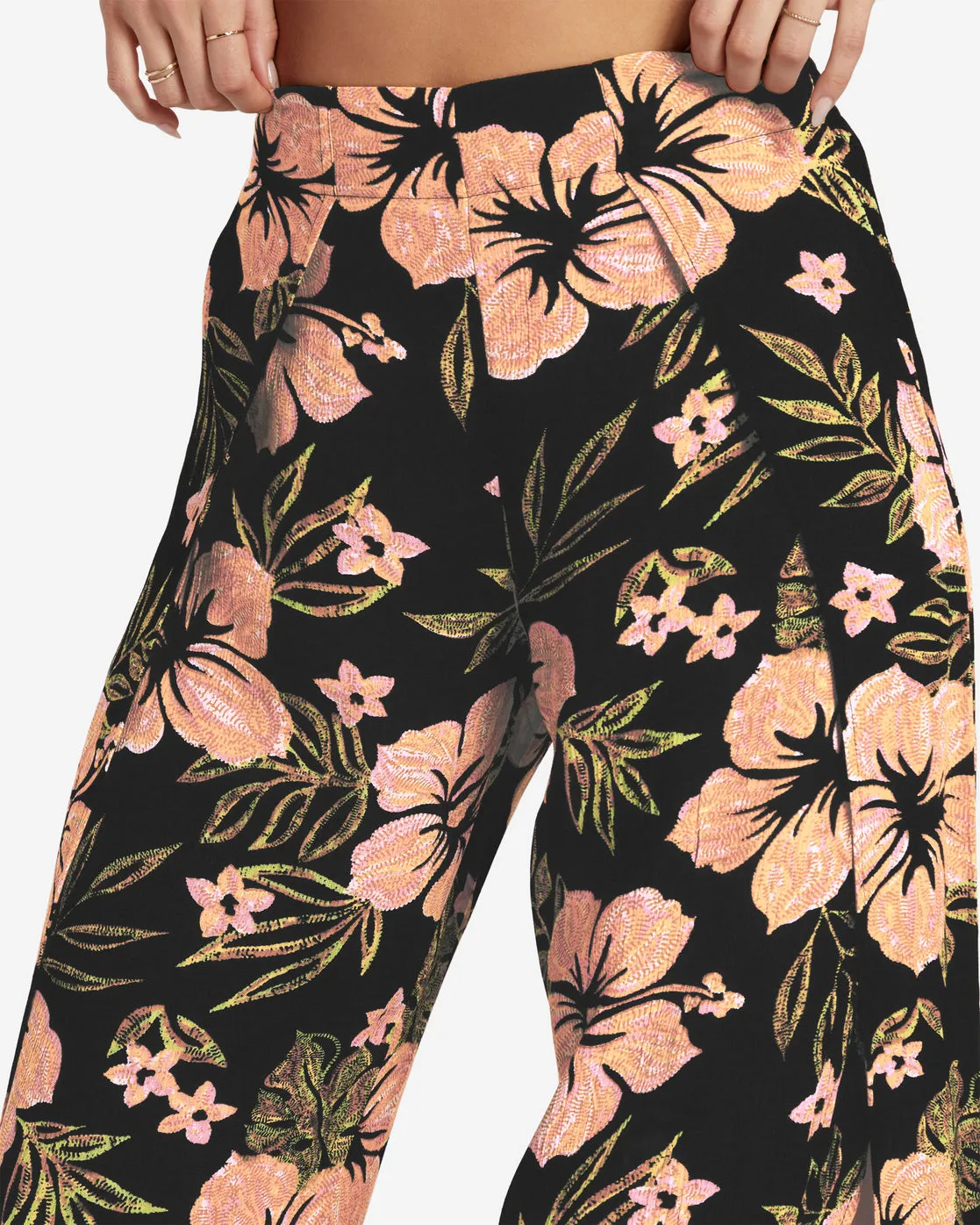 Split Spirit Floral Pants - Black Sands sold by Billabong product image thumbnail 5