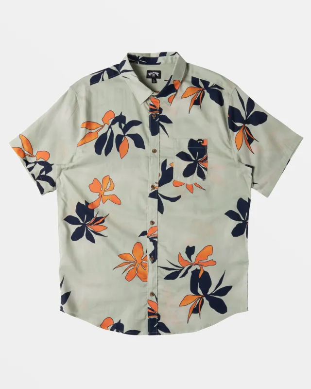 Boys Sundays Short Sleeve Shirt - Seafoam sold by Billabong