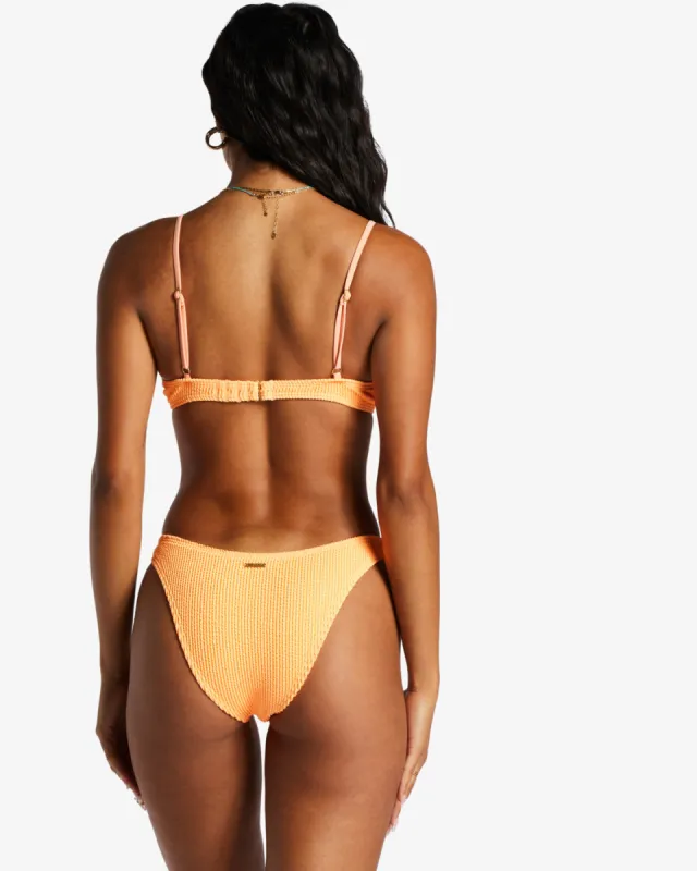 Summer High Hike Bikini Bottoms - Tangy Tangerine sold by Billabong